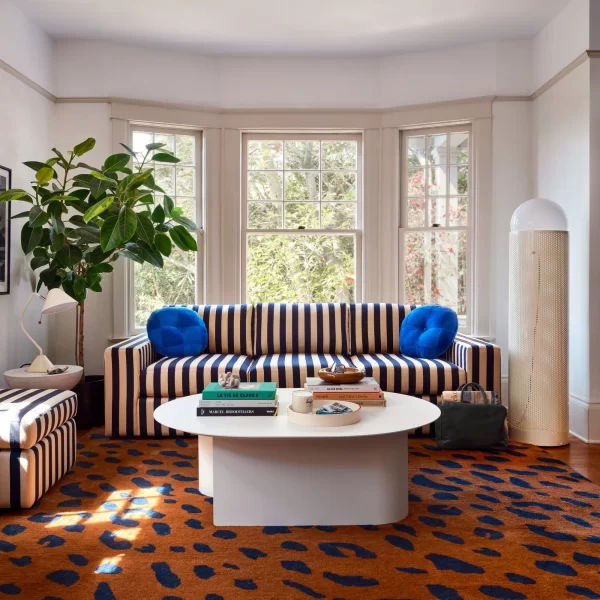Schoolhouse x Clare V.® Marc Striped Sofa - Image 5