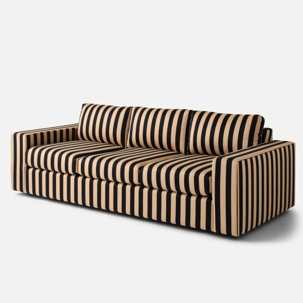 Schoolhouse x Clare V.® Marc Striped Sofa - Image 3