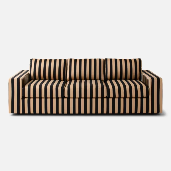 Schoolhouse x Clare V.® Marc Striped Sofa - Image 4