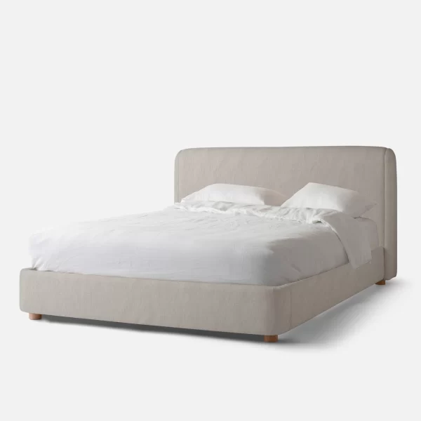 Mira Upholstered Bed - Image 2